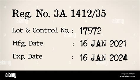 expiey|expiry date abbreviation.